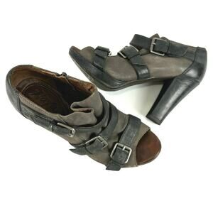 Naya Leather Open Toe- NWOT-T Booties - Sz 11